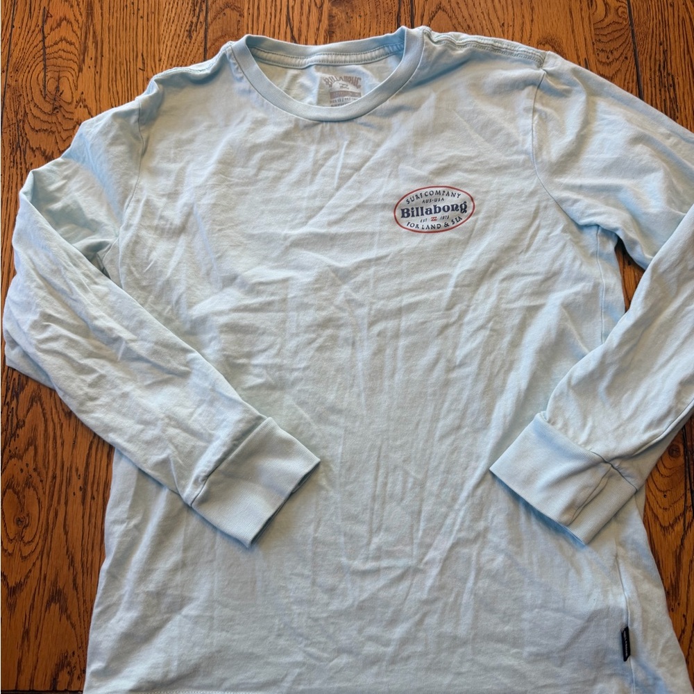Billabong kids Light Blue Shirt sz 12